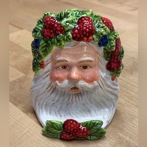 Department 56 Father Christmas Santa Clause Stocking Holder Peggy Toole